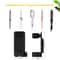 Wall Mounted Hair Tool Holder Bathroom Curling Iron Organizer With Adjustable Clamp 5
