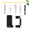 Wall Mounted Hair Tool Holder Bathroom Curling Iron Organizer With Adjustable Clamp 5