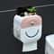 Premium Bathroom Tissue Box Holder Punch Free Wall Mounted Tissue Rack Waterproof Storage Organize 1