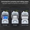 Premium Bathroom Tissue Box Holder Punch Free Wall Mounted Tissue Rack Waterproof Storage Organize 5