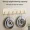 Premium No Punch Hooks For Bathroom Kitchen Storage Strong Load Bearing Wall Hooks 2