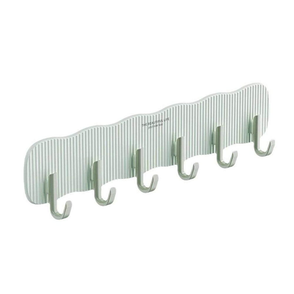 Premium No Punch Hooks For Bathroom Kitchen Storage Strong Load Bearing Wall Hooks 6