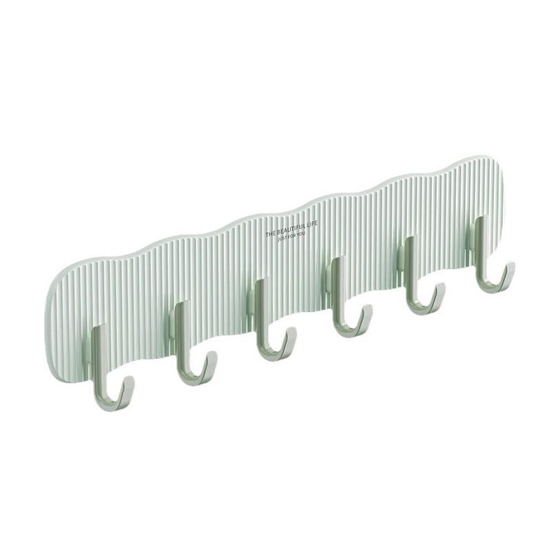 Premium No Punch Hooks For Bathroom Kitchen Storage Strong Load Bearing Wall Hooks 6