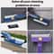 Rotatable Multifunctional Gap Cleaning Brush Glass Scraper For Bathroom Window And Floor 6