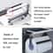 Premium Stainless Steel Paper Towel Mobile Rack For Bathroom 3