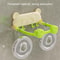 Foldable Suction Cup Bathroom Rack With Hooks Wall Shelf 3
