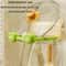 Foldable Suction Cup Bathroom Rack With Hooks Wall Shelf 7