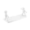 Wall Mounted Person Shape Suction Cup Bathroom Suction Cup Shelf & Cosmetic Storage Organizer