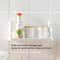 Wall Mounted Person Shape Suction Cup Bathroom Suction Cup Shelf & Cosmetic Storage Organizer