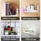 Wall Mounted Person Shape Suction Cup Bathroom Suction Cup Shelf & Cosmetic Storage Organizer