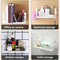 Wall Mounted Person Shape Suction Cup Bathroom Suction Cup Shelf & Cosmetic Storage Organizer