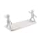 Wall Mounted Person Shape Suction Cup Bathroom Suction Cup Shelf & Cosmetic Storage Organizer