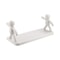 Wall Mounted Person Shape Suction Cup Bathroom Suction Cup Shelf & Cosmetic Storage Organizer