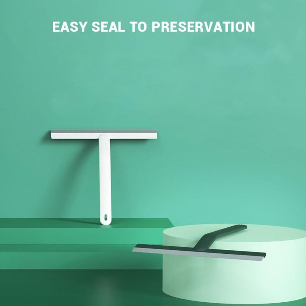 Moonlight White Soft Plastic Floor Glass Wiper Office Home Cleaning Tool 6