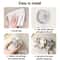 Transparent Bathroom Suction Cup Hooks WallMounted Organizer 7