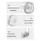 Transparent Bathroom Suction Cup Hooks WallMounted Organizer 5