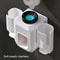 Premium Wall Mounted Toothbrush Holder With Automatic Toothpaste Dispenser And Hands Free Toothpast 2