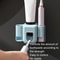 Premium Wall Mounted Toothbrush Holder With Automatic Toothpaste Dispenser And Hands Free Toothpast 5