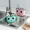 Premium Cartoon Adjustable Sink Hanging Organizer Kitchen Bathroom Storage Basket 0