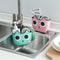 Premium Cartoon Adjustable Sink Hanging Organizer Kitchen Bathroom Storage Basket 0
