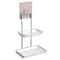 Double Layer Stainless Steel Soap Stand With Magic Sticker Bathroom Shelf Organizer 6