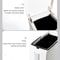 Premium Bathroom Toilet Brush Trash Can Set Square Press Lid Design 8