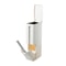 Premium Bathroom Toilet Brush Trash Can Set Square Press Lid Design 1
