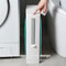 Premium Bathroom Toilet Brush Trash Can Set Square Press Lid Design 2