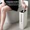 Premium Bathroom Toilet Brush Trash Can Set Square Press Lid Design 4