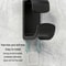 Space Saving Bathroom Kitchen Wall Shelf With No Punch Hooks 1