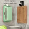 Space Saving Bathroom Kitchen Wall Shelf With No Punch Hooks 5