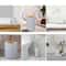 Premium Bathroom Set With Toothbrush Holder Kit Trash Can 3