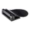 Wall-Mounted Aluminium Bathroom Footrest & Shower Footstool Sleek Black Design