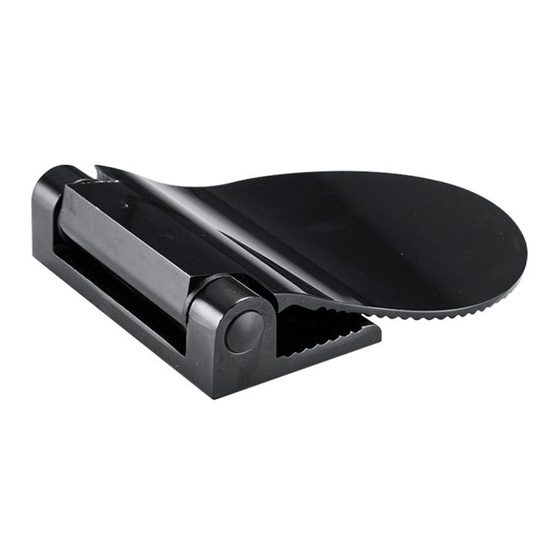 Wall-Mounted Aluminium Bathroom Footrest & Shower Footstool Sleek Black Design