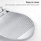 Wall-Mounted Aluminium Bathroom Footrest & Shower Footstool Sleek Black Design
