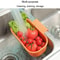 Multifunctional Kitchen Sink Drain Basket Hanging Storage 3