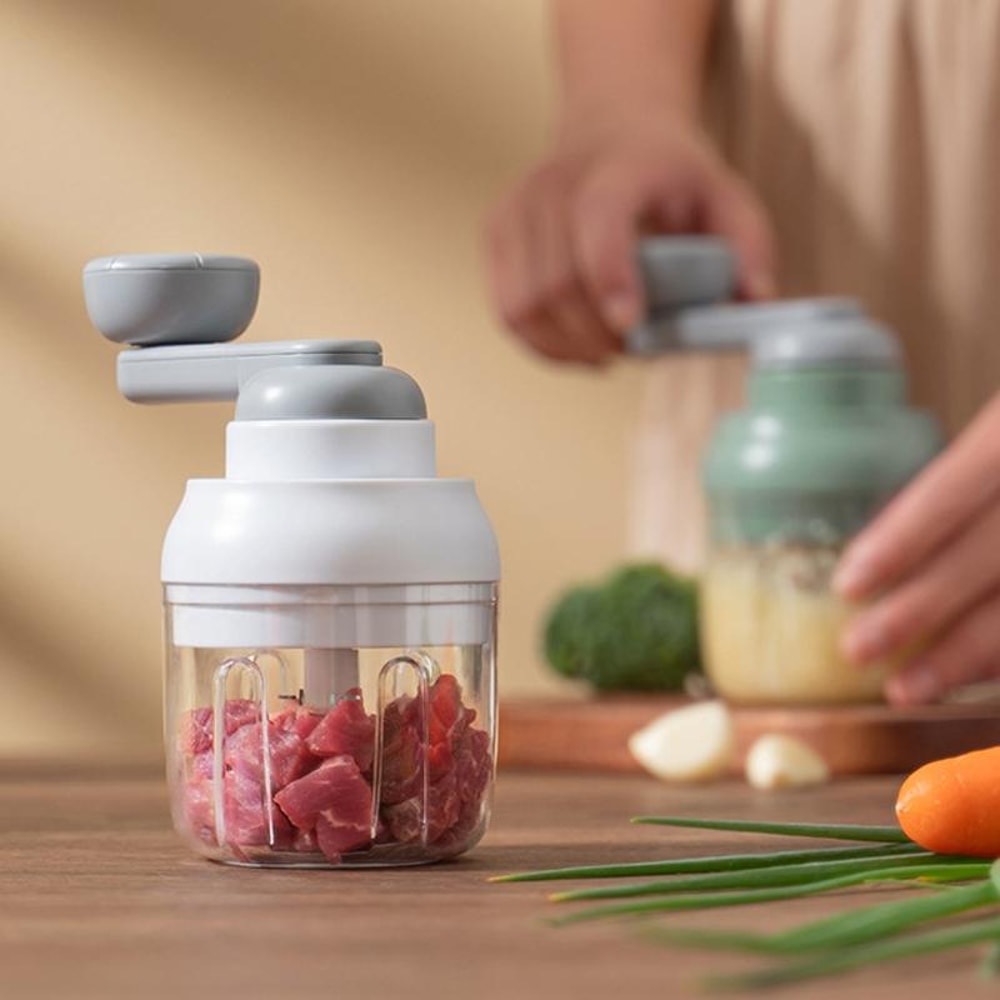 Premium Kitchen Garlic Vegetable Cutter With Easy Use Slicing And Mincing 1