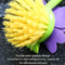 Flower Shaped Long Handle Pot Brush For Kitchen Sink Cleaning 7