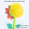 Flower Shaped Long Handle Pot Brush For Kitchen Sink Cleaning 4