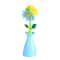 Flower Shaped Long Handle Pot Brush For Kitchen Sink Cleaning 9
