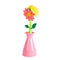 Flower Shaped Long Handle Pot Brush For Kitchen Sink Cleaning 11