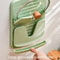 Premium Wall Mounted Pot Lid Kitchen Storage Rack Double Layer Wall Mounted Pot Lid Holder Space S 1