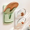 Premium Wall Mounted Pot Lid Kitchen Storage Rack Double Layer Wall Mounted Pot Lid Holder Space S 7