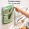 Premium Wall Mounted Pot Lid Kitchen Storage Rack Double Layer Wall Mounted Pot Lid Holder Space S 2