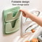 Premium Wall Mounted Pot Lid Kitchen Storage Rack Double Layer Wall Mounted Pot Lid Holder Space S 2