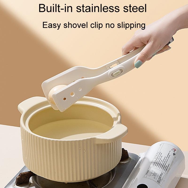 Premium Anti Scald Kitchen Food Clamp Heat Resistant Spatula Clip 5