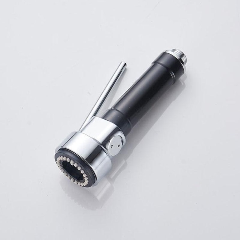 Premium Chrome Kitchen Faucet Replacement Nozzle Durable ABS Sink Spray Head