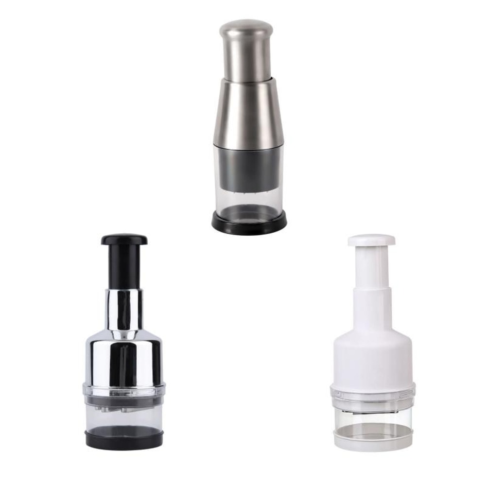 Premium Garlic Onion Press Kitchen Cutter With Stainless Steel Blade 0