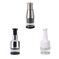 premium garlic & onion press kitchen cutter with stainless steel blade