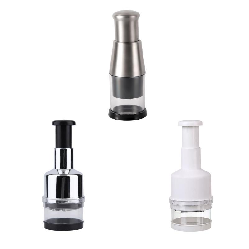 Premium Garlic Onion Press Kitchen Cutter With Stainless Steel Blade 0